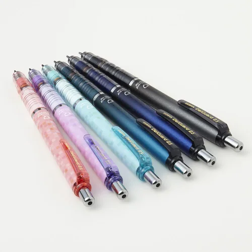 Vista 4 de Lápiz mecánico Zebra DelGuard 0.5mm, cuerpo azul nido de abeja (P-MA85-HBL)