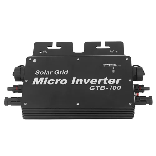 Vista 8 de Inversor de lazo de red solar, micro inversor de lazo de red de 700 W, voltaje de control IP65 potencia de identificación automática, inversores