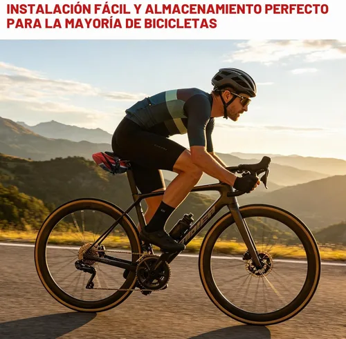 Vista 7 de 15 en 1 kit de reparación de bicicletas conjunto de herramientas impermeable bolsa de sillín de bicicleta