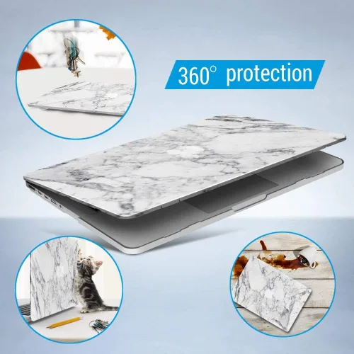 Vista 40 de IBENZER - Compatible con Funda para MacBook Pro de 13 Pulgadas 2015 2014 2013 Finales 2012 A1502 A1425, Carcasa Rígida con Cubierta para Teclado