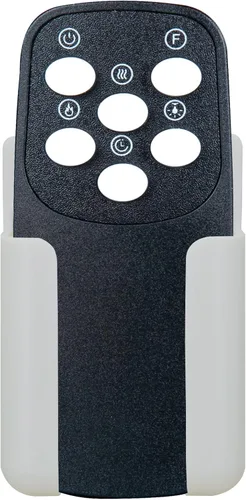 Vista 2 de Mando a distancia de repuesto para DecExpert IF-1330TCL IF-1340TCL IF-1350TCL y GMHome IF-1370G IF-1380G 20060BK 20060WH Calentador de chimenea