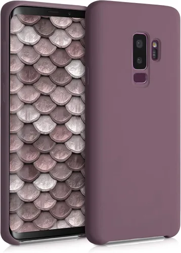 Vista 189 de kwmobile Funda compatible con Samsung Galaxy S9 - Funda de silicona TPU con acabado suave - Blue Reef