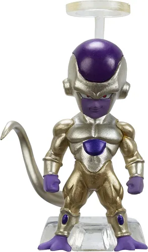 Vista 5 de Dragon Ball Super Dragon Ball Adverge SS Blue Goku, SS Rose Goku Black y Golden Freiza Mini Figura de 2.5 Pulgadas Paquete de 4
