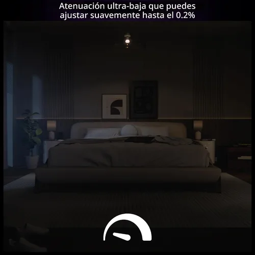 Vista 5 de Philips Hue Bombilla LED inteligente A19 de 7.2 W, E26, paquete de 1