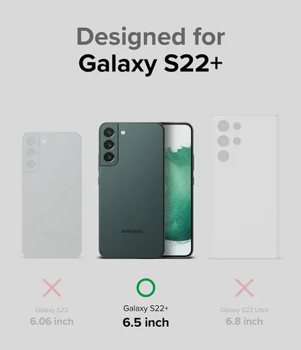 Vista 2 de Ringke Onyx - Funda protectora para teléfono compatible con Samsung Galaxy S22 Plus 5G (2022), diseño impreso, resistente, resistente, duradero, a