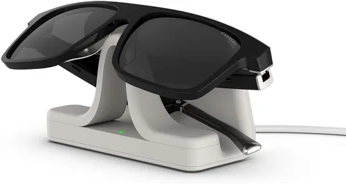 Vista 4 de Lentes inteligentes Carrera con Alexa (modelo más nuevo), Lentes inteligentes con audio, Armazón negro estilo sprinter con cristales de sol
