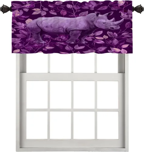 Vista 110 de Maritime Ocean Blackout Tier Curtains, Anchors Nautical Art Half Window Drapes for Kitchen with Rod Pocket,Room Darkening 2 Pack 26X24 Inches