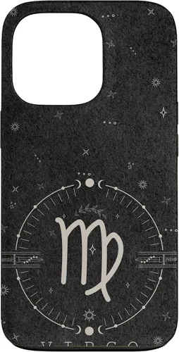 Vista 10 de Aesthetic Virgo Zodiac Sign Astrological Stars Celestial Case for iPhone 17