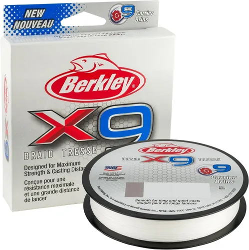 Vista 2 de Berkley Línea de pesca trenzada x9 Cristal