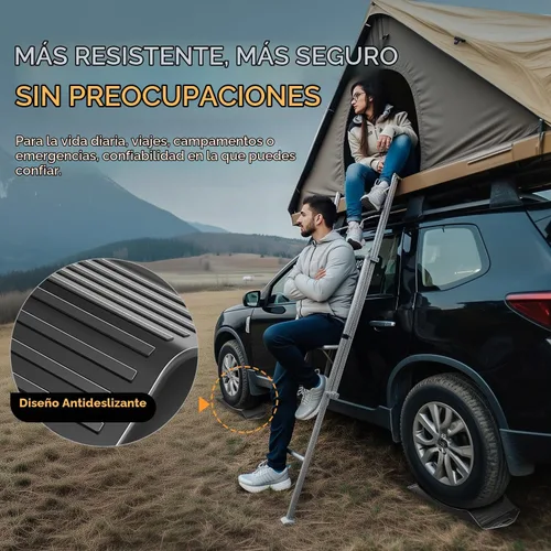 Vista 5 de Auto Dynasty Paquete de 4 rampas ahorradoras de neumáticos de 80,000 libras