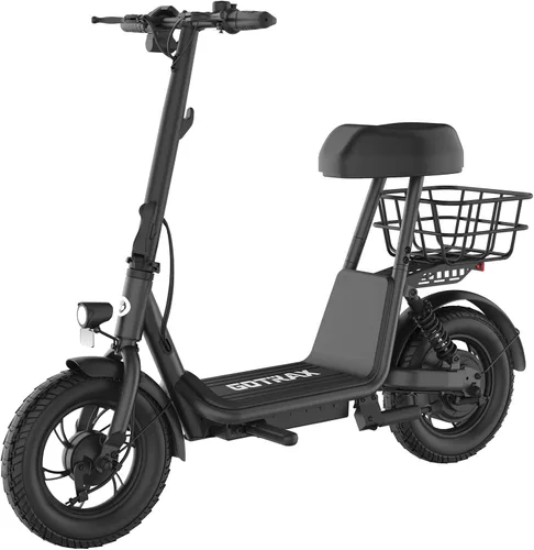 Vista 11 de Gotrax 12"/14"/16" Electric Scooter with Seat for Adults&Teens, Max 25Miles Negro