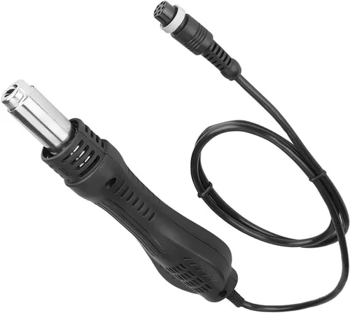 Vista 4 de Jeanoko Pistola de soldadura de aire caliente Mango de alta resistencia Reemplazo de pistola de aire caliente Handpiece para 858 858D 8858 8586 878
