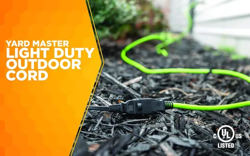 Vista 6 de LawnMaster MEB1216K - Cortacésped eléctrico de 16 pulgadas, 12 amperios, y Yard Master 9940010, cable de extensión de 120 pies, ligero
