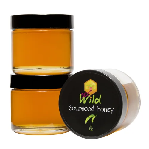 Vista 16 de Bee Wild Miel orgánica sin filtrar 100% pura cruda - Gallberry, 3 onzas