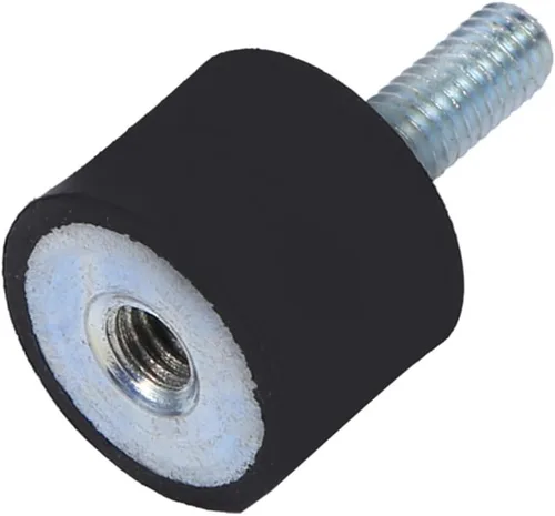 Vista 4 de Aislador antivibración M8 M6, soportes mecánicos de amortiguación de vibraciones, soportes de goma M6, amortiguador de choque, 4 piezas de goma