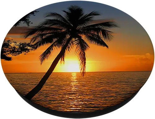 Vista 2 de PopSockets PopSockets intercambiables con fotos realistas de Sunrise Tropical Sunrise