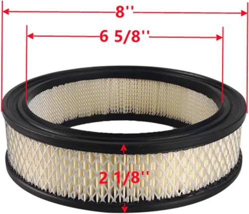 Vista 2 de Air Fil-TER 140-2628 Pre Fil-TER 140-1496 Reemplazo para Onan 140-2628 140-2628-01 140-1228 140-2522 to-ro NN10774 JD AM106953 HE140-2522 628 Césped