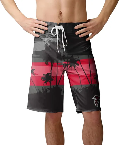 Vista 45 de FOCO Bañador con logotipo del equipo de la NFL para hombre Sunset