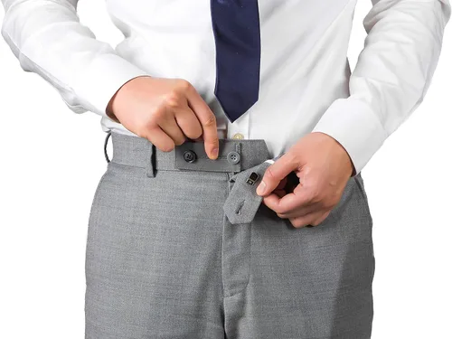 Vista 6 de Johnson & Smith Extensores de pantalones Material de algodón Extensor de cintura ajustable para pantalones