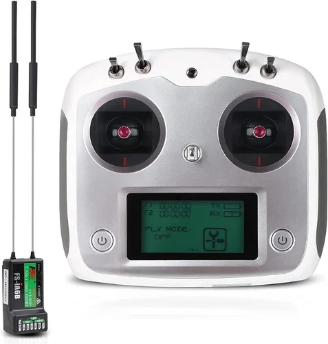 Vista 7 de Flysky RC Transmisor TX con receptor para RC cuadricóptero FPV Racer avión
