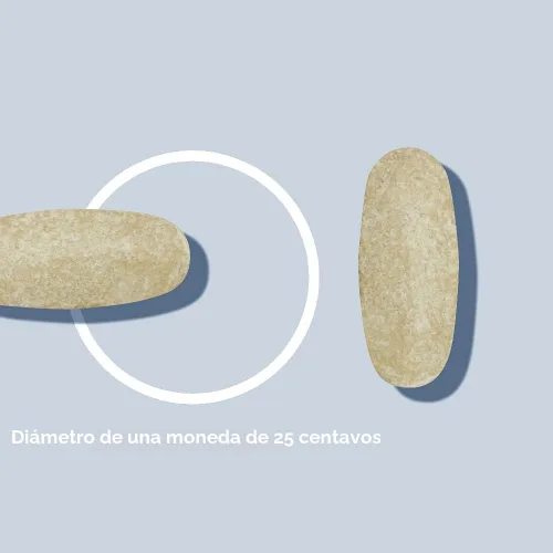 Vista 4 de Amazon Elements - Calcio y magnesio orgánicos de alimentos integrales, vegano, sin gluten, 90 tabletas