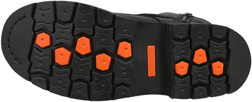 Vista 5 de Harley-Davidson Becky 5.5-Inch piel Negro motocicleta Botas de la mujer. d87048