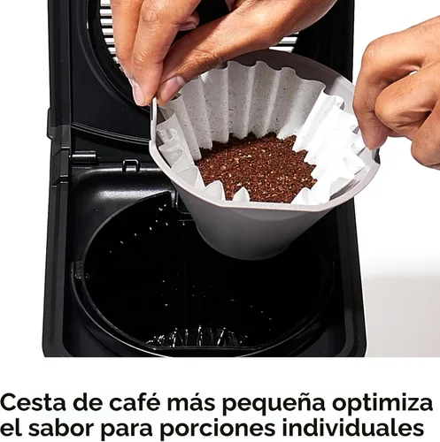 Vista 5 de OXO Brew - Cafetera de 8 tazas con función de porción única sin cápsulas y jarra de vidrio - Certificado SCA