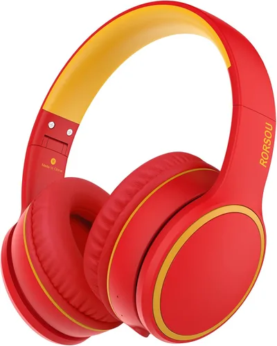 Vista 8 de B10 auriculares Bluetooth supraaurales, 2 modos de música EQ (Normal/Graves) y 50 horas de reproducción, auriculares inalámbricos con micrófono