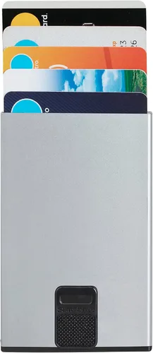 Vista 5 de SAMSONITE ALU FIT 201 Cardprotector - Slide-UP Case RFID and NFC Protector Card Holder, aluminium