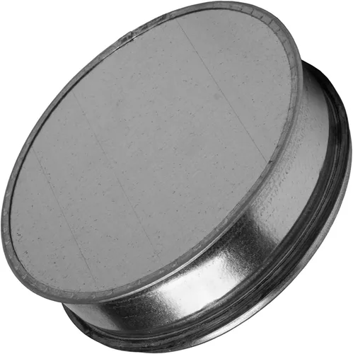 Vista 10 de Vent Systems Tapa de extremo de conducto de acero galvanizado de 4 pulgadas con junta de goma - Tapa de ventilación de secadora - Tapón redondo