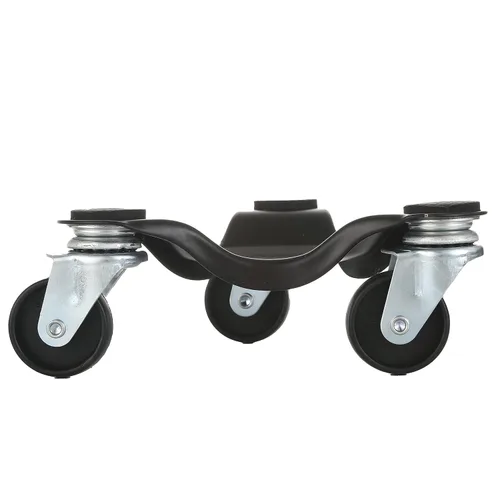 Vista 4 de FactorDuty Paquete de 4 unidades de 3 ruedas para mudanza de muebles Dolly Mover Mover