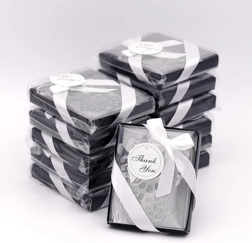 Vista 7 de Winrase® Caja de regalo para amantes de los libros, marcapáginas de ángel, regalo de boda (juego de 12)