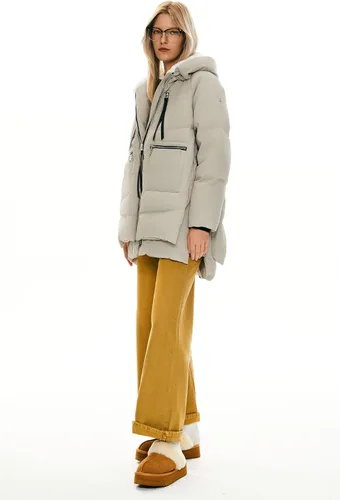Vista 7 de Orolay - Chaqueta de plumón engrosada para mujer Beige