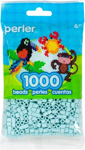 Vista 4 de Perler 80-15213 Cuentas fusibles para manualidades, 1000 piezas, naranja albaricoque
