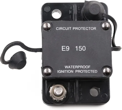 Vista 65 de E69 Interruptor de circuito de 10 A T3 con restablecimiento manual Mini de montaje en superficie IP66 Interruptor conmutable de 10 A