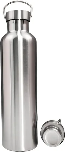 Vista 12 de Botella de agua de acero inoxidable aislada al vacío, botella de agua aislada de boca ancha, botella de metal aislada para bebidas frías, botella