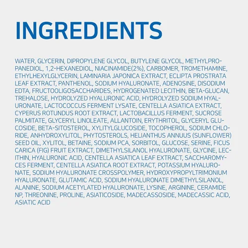 Vista 8 de Hyaluronic Hydra Boost - Suero con 10 ácidos hialurónicos, niacinamida, pantenol, ligero, hidratante para una piel brillante, no graso, sin
