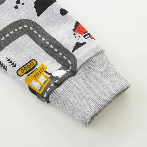 Vista 93 de Bumeex Sudaderas con cuello redondo para niños de 2 a 7 años