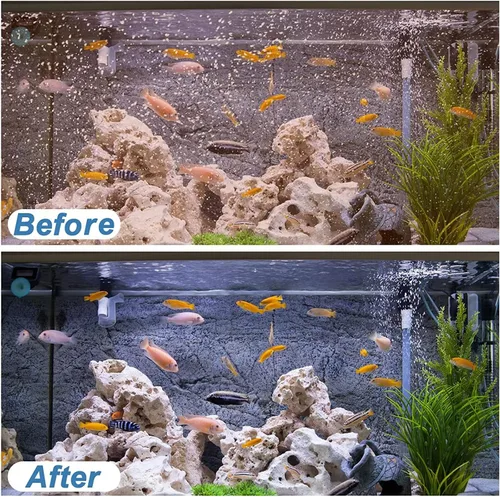 Vista 4 de MEWTOGO 6 cartuchos de repuesto para filtros de acuario compatibles con Aqua-Tech EZ-Change #2, filtros de tanque de peces para 10-20 filtros