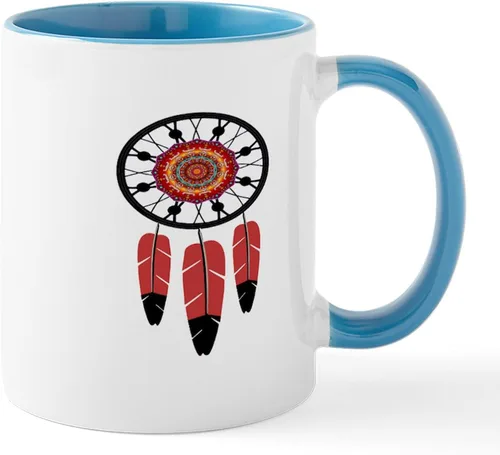 Vista 68 de CafePress Living The Dream Mugs Taza de café de cerámica de 11 oz (11.0 fl oz)
