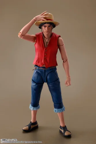 Vista 6 de TAMASHII NATIONS - Una serie de Netflix: One Piece - Monkey D. Luffy S.H.Figuarts figura de acción
