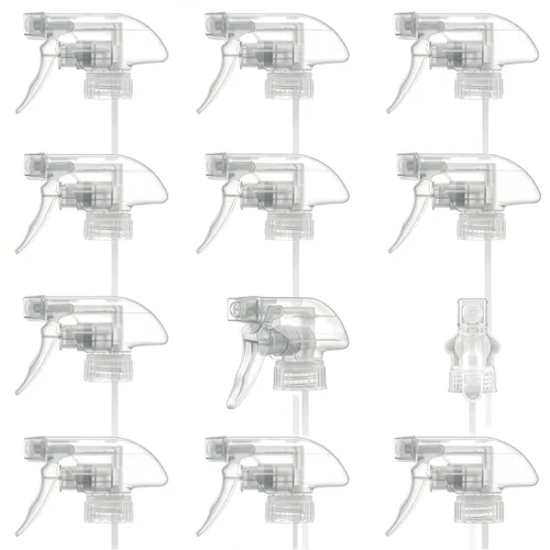 Vista 15 de Paquete de 4 boquillas de pulverización para botellas, tubo de ajuste para 4 Pcs Negro