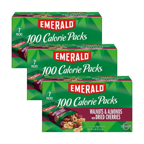 Vista 17 de Emerald Nueces secas de almendras tostadas, paquetes de 100 calorías, 7 unidades (paquete de 2)