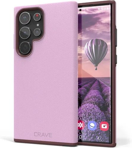Vista 31 de Crave Dual Guard para Samsung Galaxy S22 Ultra, Verde bosque, Funda para teléfono celular, Protección a prueba de golpes, Doble capa, TPU/PC