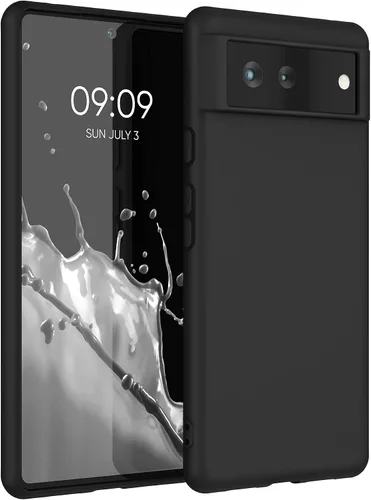 Vista 17 de kwmobile Funda compatible con Google Pixel 6 - Funda protectora de silicona TPU suave y delgada - Piedra antigua