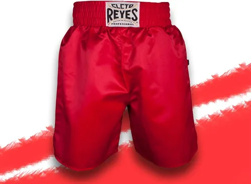 Vista 4 de CLETO REYES Calzoncillos de boxeo para hombre, Blanco con tiras verdes y rojas