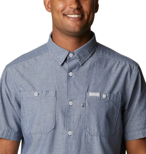 Vista 4 de Columbia Men's Scenic Ridge Woven Short Sleeve