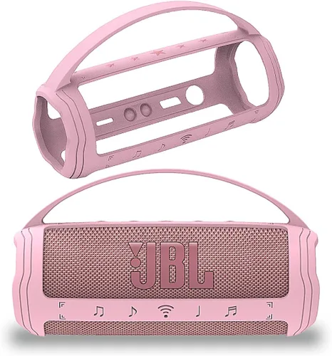 Vista 9 de JCHPINE Funda de silicona para altavoz Bluetooth portátil JBL Flip 6 Funda protectora de transporte para accesorios de altavoces JBL Flip 6, funda