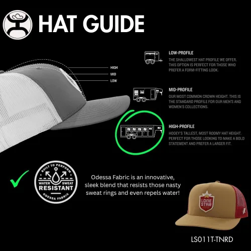 Vista 6 de HOOEY Gorra ajustable con parche de cerveza Lone Star