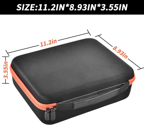 Vista 5 de Speed Cube - Estuche de almacenamiento compatible con Rubik Cube para cubos de rompecabezas mágicos GAN, soporte para bolsa de transporte con malla